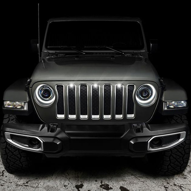 ORACLE Lighting 5870-001 - ORL5870-001 - Oracle Pre-Runner Style LED Grille Kit for Jeep Wrangler JL - White - Shipped in Europe - Tuningsupply.com
