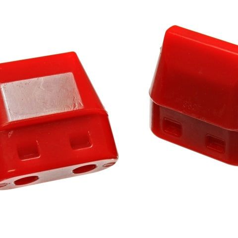 Energy Suspension 5.9105R - ENG5.9105R - Energy Suspension Ft Axle Bump Stop Set - Red - Shipped in Europe - Tuningsupply.com