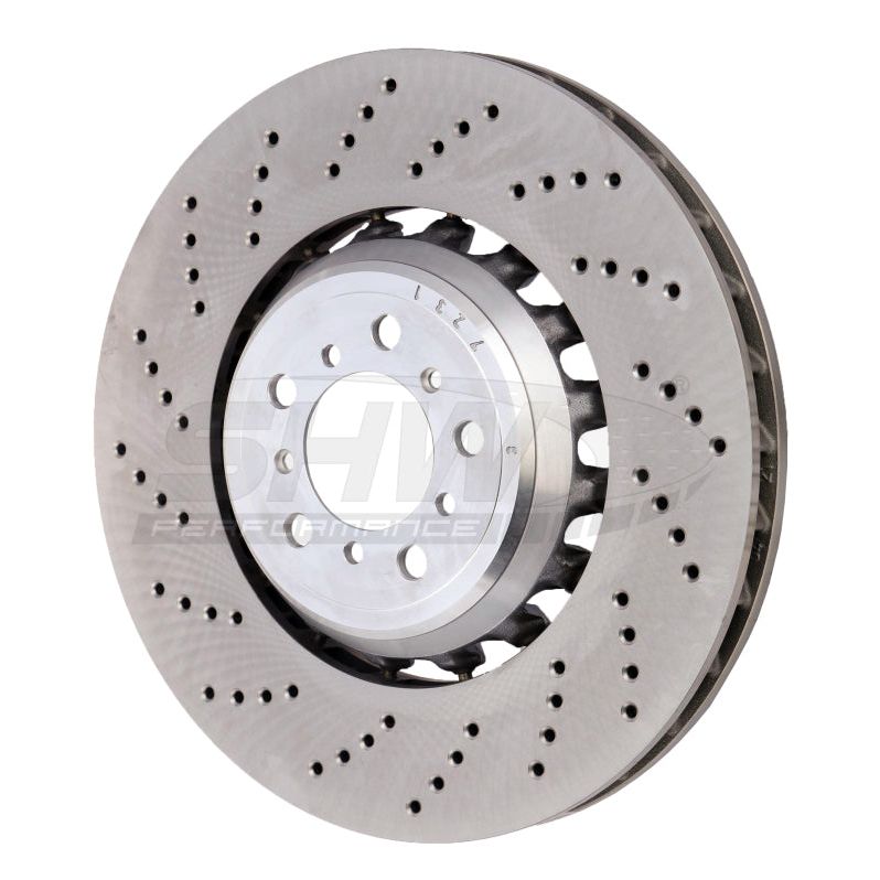 SHW Performance BFL48251 - SHWBFL48251 - SHW 19-21 BMW M2 Competition 3.0L w/o Ceramic Brakes Left Front Drilled LW Brake Rotor (34118072017) - Shipped in Europe - Tuningsupply.com