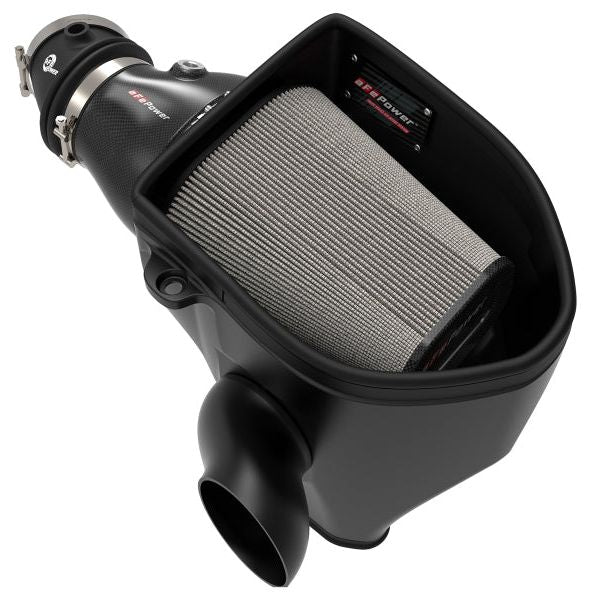 aFe 57-10001D - AFE57-10001D - aFe Magnum Force Stage-2 Track Series Carbon Fiber AIS w/Pro Dry S Media-18 Dodge Challenger V8-6.2L - Shipped in Europe - Tuningsupply.com