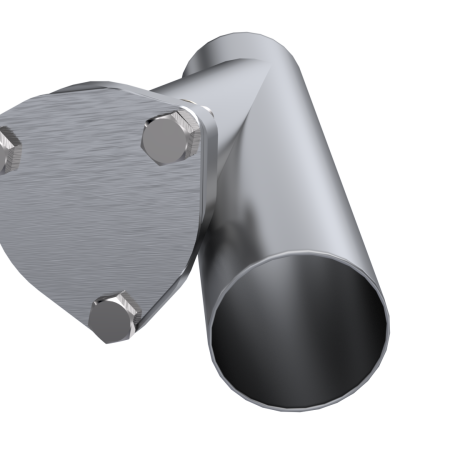 QTP 10250 - QTP10250 - QTP 2.5in Weld-On QTEC Exhaust Cutout Y-Pipe - Shipped in Europe - Tuningsupply.com