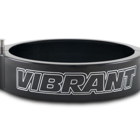 Vibrant 32538 - VIB32538 - Vibrant 4in O.D. Aluminized HD 2.0 Clamp - Anodized Black (Clamp Only) - Shipped in Europe - Tuningsupply.com