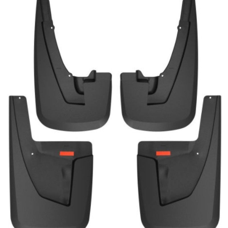Husky Liners 58046 - HSL58046 - Husky Liners 19-22 RAM 2500/3500 w/o OEM Fender Flares Custom Front & Rear Mud Guard Set - Black - Shipped in Europe - Tuningsupply.com