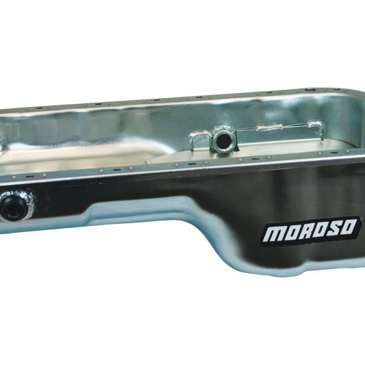 Moroso 20916 - MOR20916 - Moroso Honda 2.2/2.3L H Series Stock (w/Oil Drainbacks) Wet Sump 4qt 5.25in Steel Oil Pan - Shipped in Europe - Tuningsupply.com