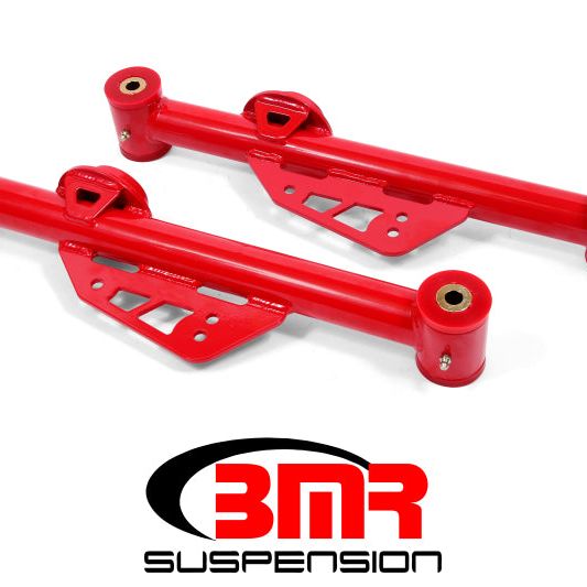 BMR Suspension TCA014R - BMRTCA014R - BMR 79-98 Fox Mustang Non-Adj. Lower Control Arms (Polyurethane) - Red - Shipped in Europe - Tuningsupply.com