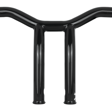 Burly Brand B12-6051B - BURB12-6051B - Burly Brand Dominator Raked Bar 10in - Gloss Black - Shipped in Europe - Tuningsupply.com