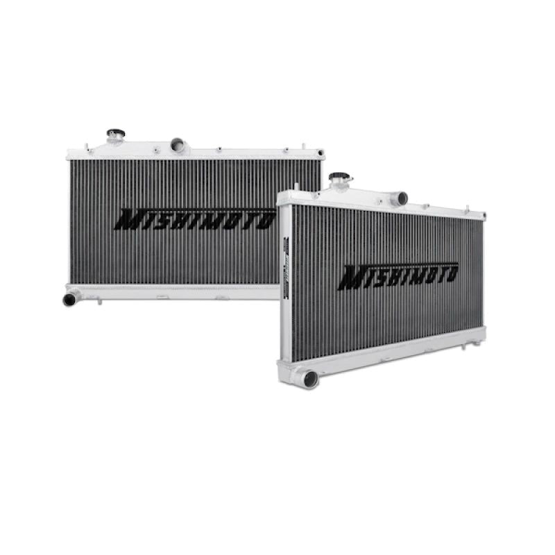 Mishimoto MMRAD-STI-08 - MISMMRAD-STI-08 - Mishimoto 08-09 Subaru WRX/STi Manual Aluminum Radiator - Shipped in Europe - Tuningsupply.com