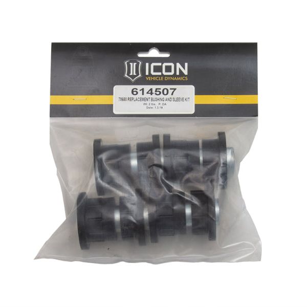 ICON 614507 - ICO614507 - ICON 78650 Upper Control Arm Bushing & Sleeve Kit - Shipped in Europe - Tuningsupply.com