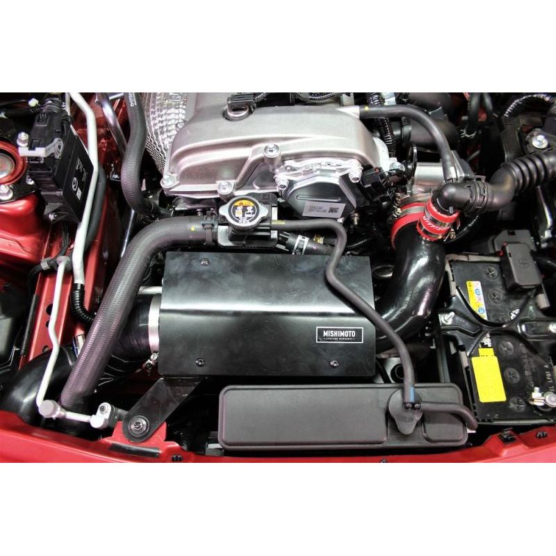 Mishimoto MMAI-MIA-16WRD - MISMMAI-MIA-16WRD - Mishimoto 2016+ Mazda Miata Performance Intake - Wrinkle Red - Shipped in Europe - Tuningsupply.com