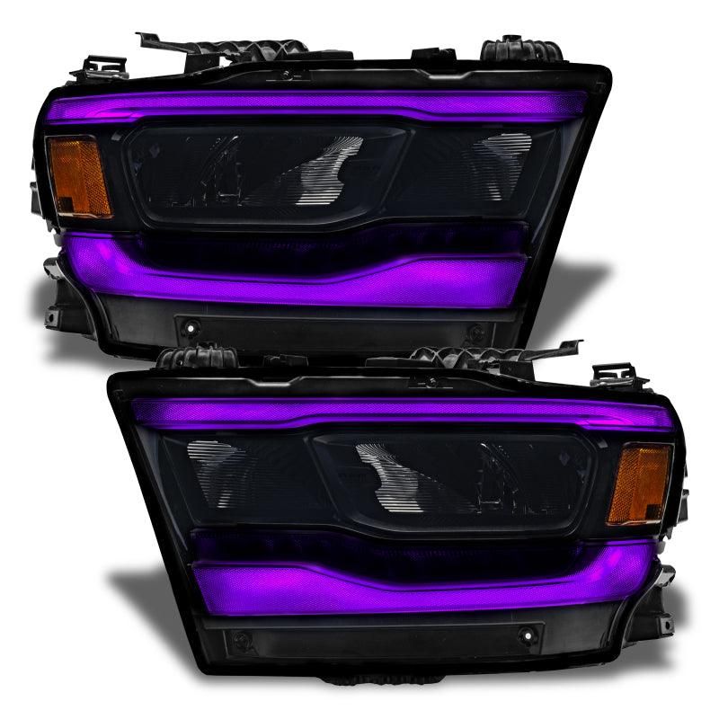 ORACLE Lighting 1281-339 - ORL1281-339 - Oracle 19-21 Dodge RAM 1500 RGB+W Headlight DRL Kit- Reflector LED Headlights - +W - Shipped in Europe - Tuningsupply.com