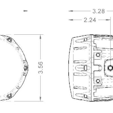 ARB PM431 - ARBPM431 - ARB NACHO Quatro Spot 4in. Offroad LED Light - Pair - Shipped in Europe - Tuningsupply.com