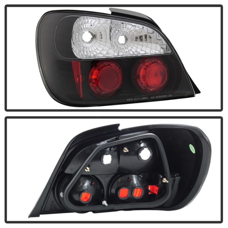 SPYDER 5007193 - SPY5007193 - Spyder Subaru Impreza WRX/Sti 02-03 4Dr (Not Fit Wagon)Euro Style Tail Lights Black ALT-YD-SI01-BK - Shipped in Europe - Tuningsupply.com