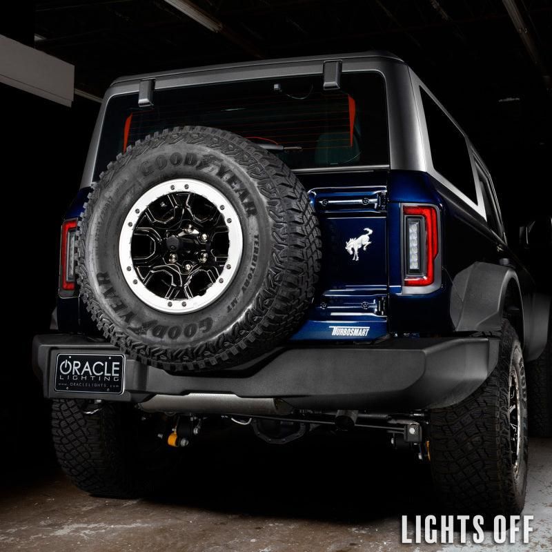 ORACLE Lighting 5892-504 - ORL5892-504 - Oracle Lighting 21-22 Ford Bronco Flush Style LED Taillights - Shipped in Europe - Tuningsupply.com