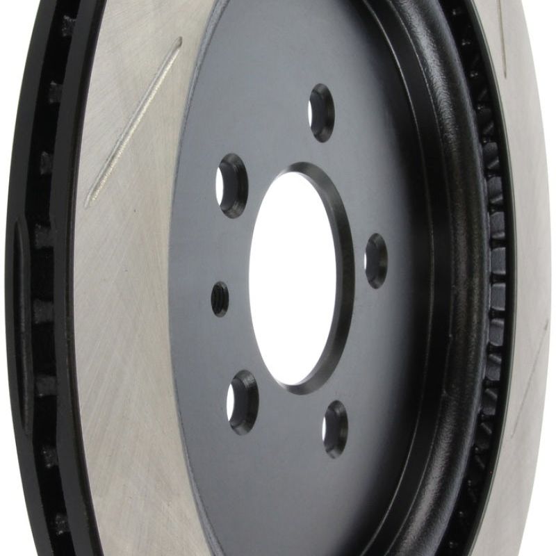 Stoptech 126.61105SR - STO126.61105SR - StopTech Premium High Carbon 13-14 Ford Mustang/Shelby GT500 Right Rear Disc Slotted Brake Rotor - Shipped in Europe - Tuningsupply.com