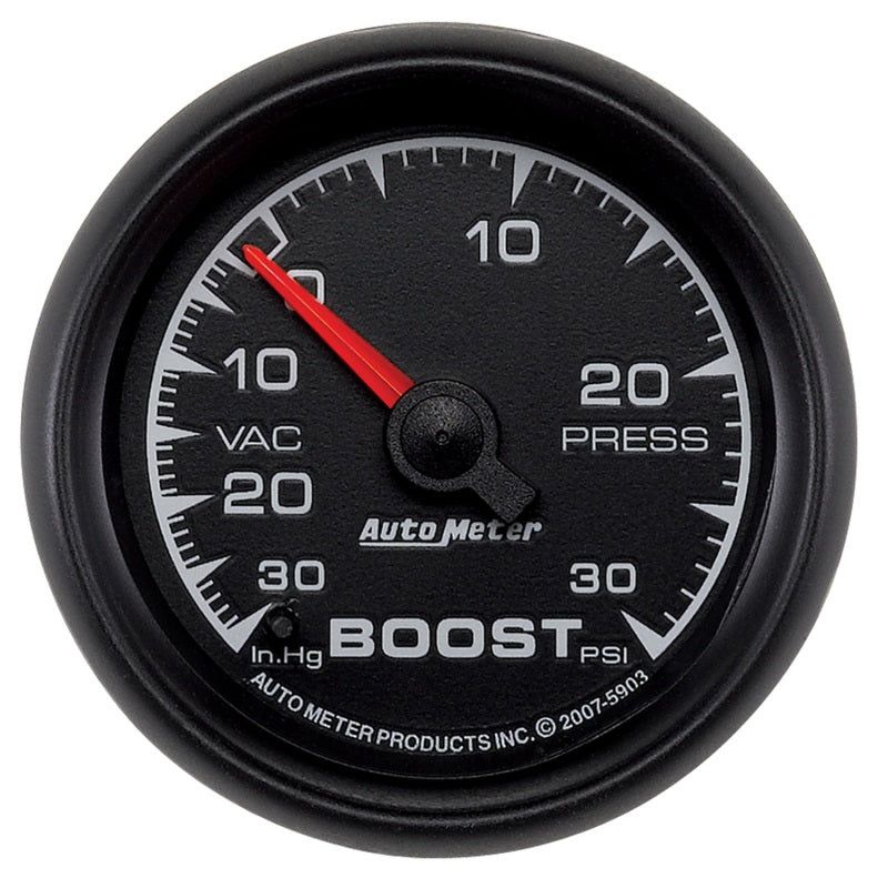 AutoMeter 5903 - ATM5903 - Autometer ES 52mm Boost/Vacuum Gauge - Shipped in Europe - Tuningsupply.com