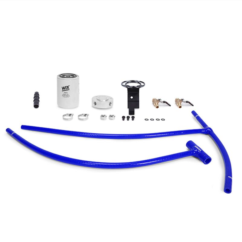 Mishimoto MMCFK-F2D-03BL - MISMMCFK-F2D-03BL - Mishimoto 03-07 Ford 6.0L Powerstroke Coolant Filtration Kit - Blue - Shipped in Europe - Tuningsupply.com