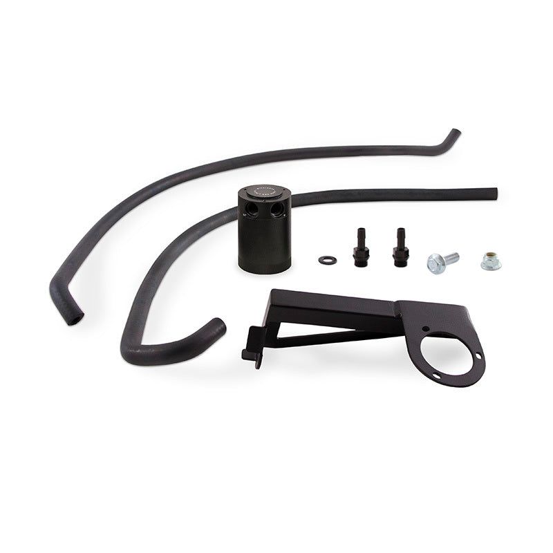 Mishimoto MMBCC-FOST-13PBE2 - MISMMBCC-FOST-13PBE2 - Mishimoto 2013+ Ford Focus ST Baffled Oil Catch Can Kit - Black - Shipped in Europe - Tuningsupply.com