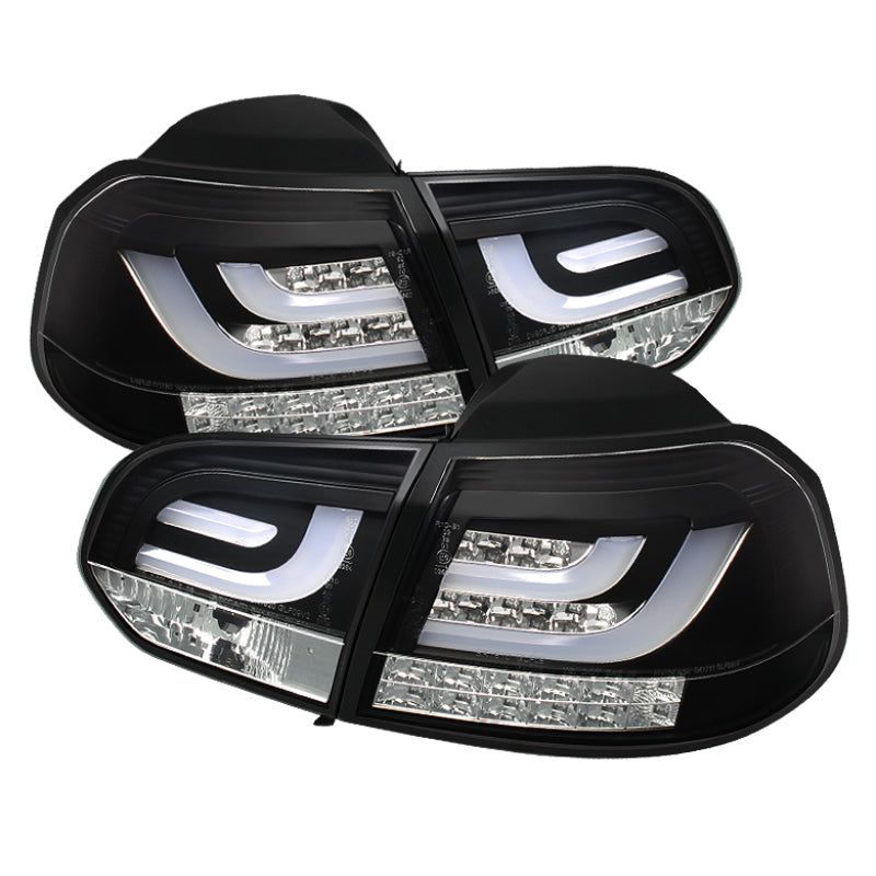SPYDER 5071767 - SPY5071767 - Spyder Volkswagen Golf/GTI 10-13 G2 Type With Light Bar LED Tail Lights Black ALT-YD-VG10-LED-G2-BK - Shipped in Europe - Tuningsupply.com