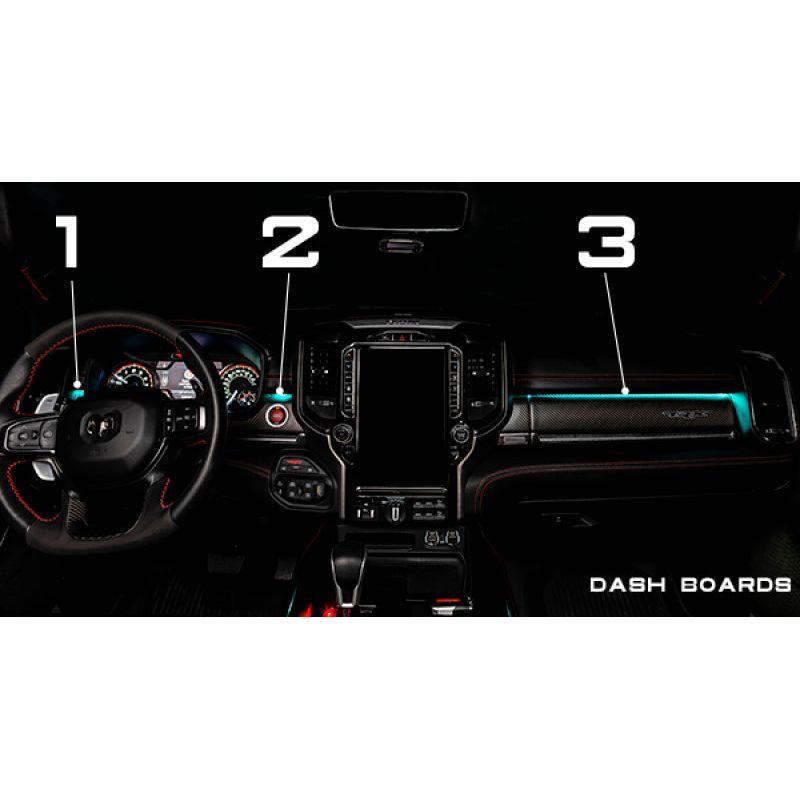ORACLE Lighting 4235-333 - ORL4235-333 - Oracle 19-22 RAM Complete Interior Ambient Lighting ColorSHIFT RGB Conversion Kit - Shipped in Europe - Tuningsupply.com