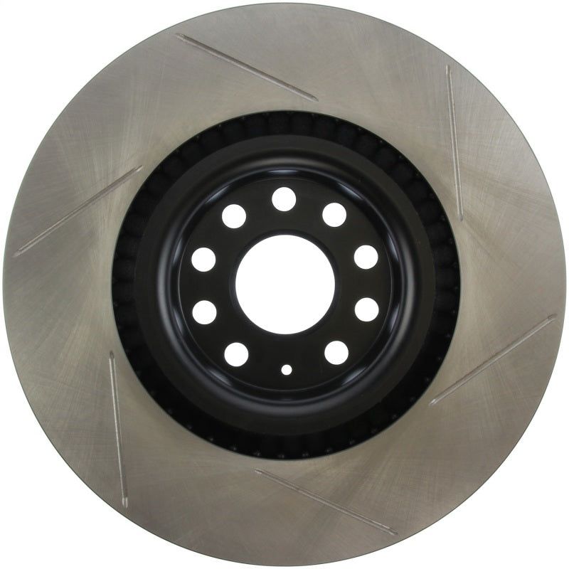 Stoptech 126.33112SR - STO126.33112SR - StopTech Power Slot 09 VW CC (Passat CC) / 06-09 Passat Front Right Slotted Rotor - Shipped in Europe - Tuningsupply.com