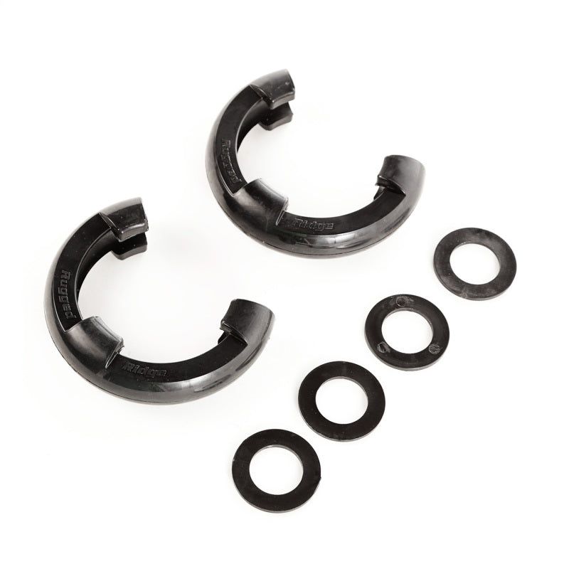 Rugged Ridge 11235.30 - RUG11235.30 - Rugged Ridge Black 3/4in D-Ring Isolator Kit - Shipped in Europe - Tuningsupply.com