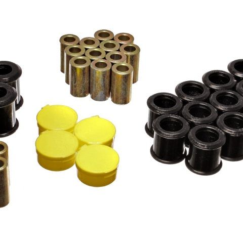 Energy Suspension 7.3115G - ENG7.3115G - Energy Suspension 89-94 Nissan 240SX (S13) Black Rear Control Arm Bushing Set - Shipped in Europe - Tuningsupply.com