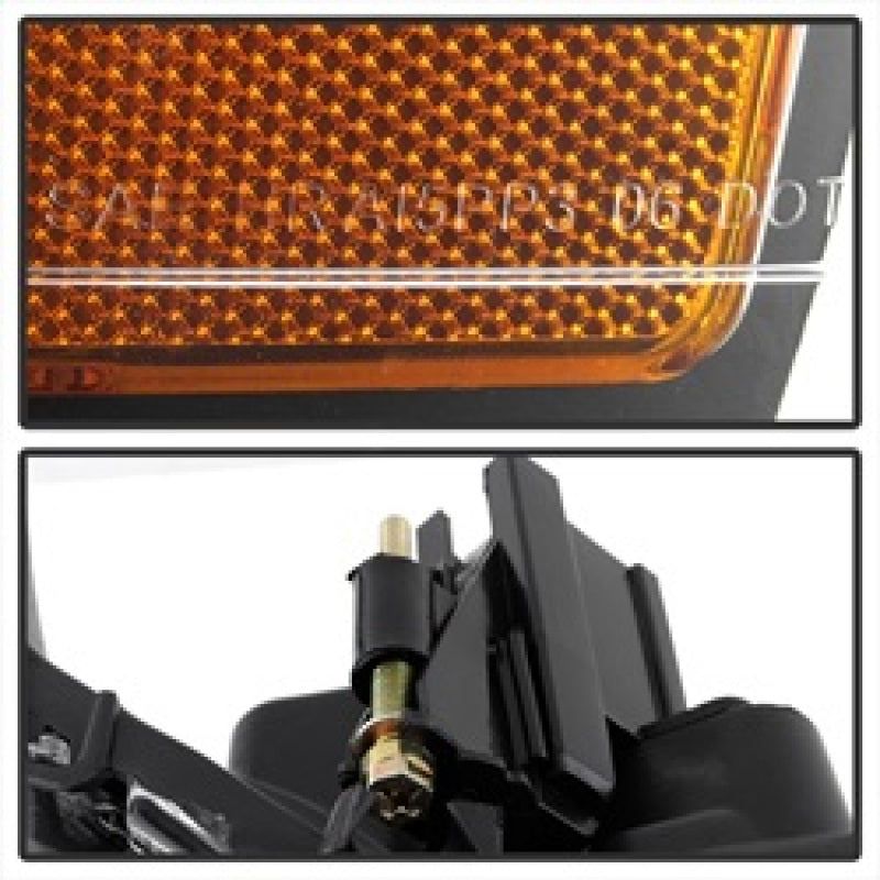 SPYDER 5014313 - SPY5014313 - xTune Dodge Ram 1500 02-05 Amber Crystal Headlights Black HD-JH-DR02-AM-BK - Shipped in Europe - Tuningsupply.com