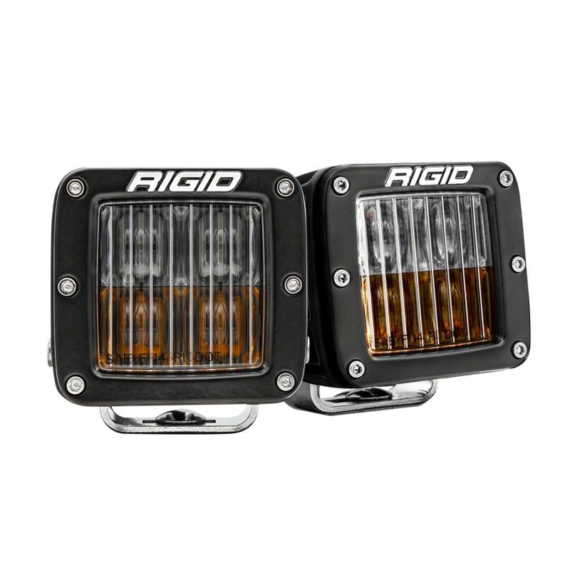 Rigid Industries 50482 - RIG50482 - Rigid Industries D-Series SAE Fog Yellow/White Pair - Shipped in Europe - Tuningsupply.com