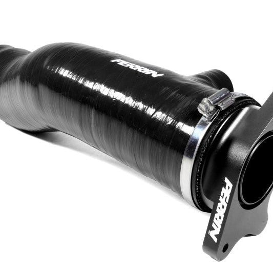 Perrin Performance PSP-INT-425BK - PERPSP-INT-425BK - PERRIN 22-24 Subaru WRX / 20-25 LGT & OBXT Turbo Inlet Hose w/Turbo Adapter Flange (Long) - Black - Shipped in Europe - Tuningsupply.com