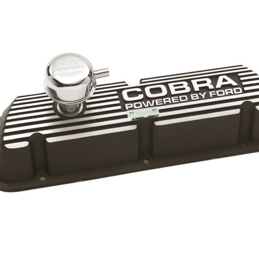 Ford Racing M-6582-A - FRPM-6582-A - Ford Racing Black Satin Valve Cover Cobra - Shipped in Europe - Tuningsupply.com