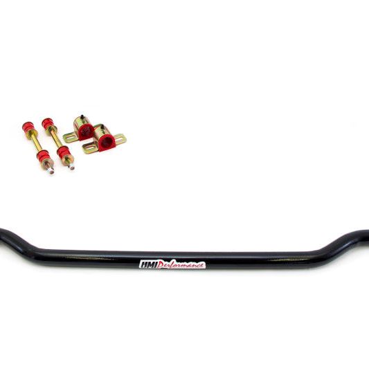 UMI Performance 4035-B - UMI4035-B - UMI Performance 64-72 GM A-Body 1-1/4in Solid Front Sway Bar - Black - Shipped in Europe - Tuningsupply.com