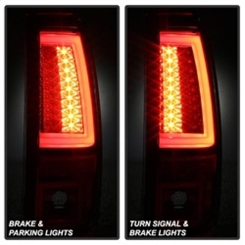 SPYDER 5081896 - SPY5081896 - Spyder Chevy Silverado 1500/2500 99-02 Version 2 LED Tail Lights - Smoke ALT-YD-CS99V2-LED-SM - Shipped in Europe - Tuningsupply.com