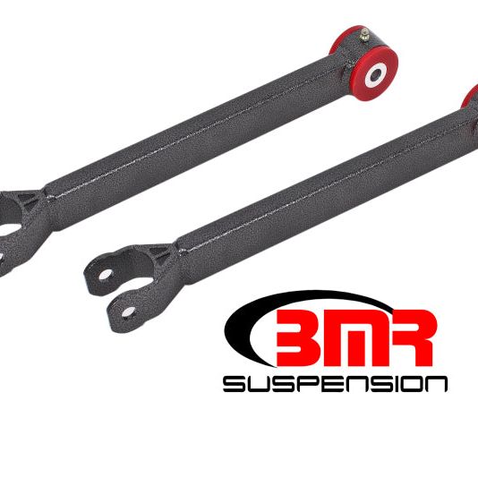 BMR Suspension LTA110H - BMRLTA110H - BMR 08-17 Challenger Non-Adj. Lower Trailing Arms (Polyurethane) - Black Hammertone - Shipped in Europe - Tuningsupply.com