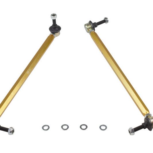 Whiteline KLC177 - WHLKLC177 - Whiteline 10+ Chevy Camaro FR Coupe Front Sway Bar - Link Assy H/D Adj Steel Ball (380mm C to C) - Shipped in Europe - Tuningsupply.com
