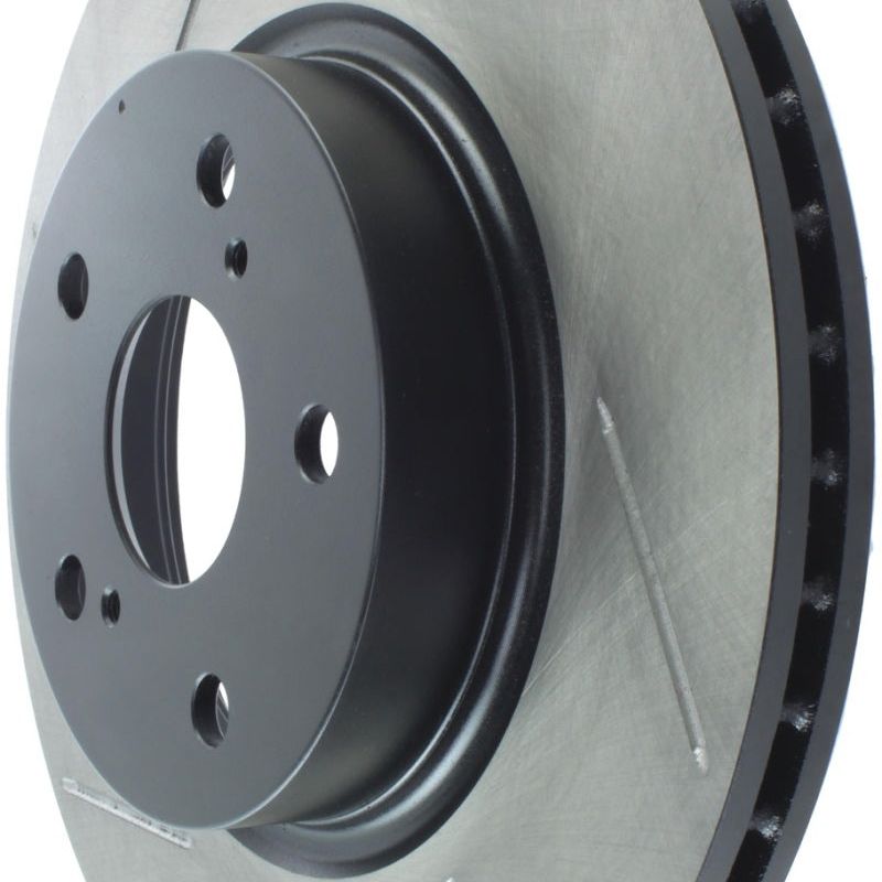 Stoptech 126.44040SR - STO126.44040SR - StopTech Power Slot 86-92 Supra ALL Front Right SportStop Slotted Rotor - Shipped in Europe - Tuningsupply.com