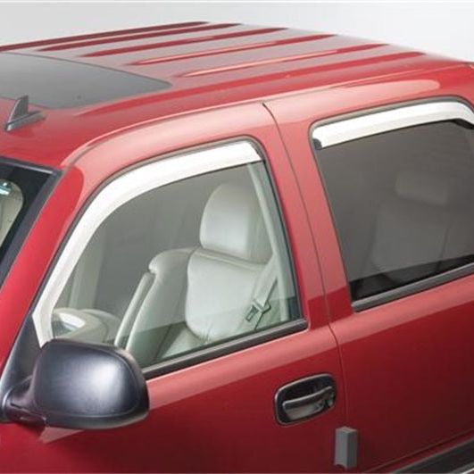 Putco 480137 - PUT480137 - Putco 09-18 Ram 1500 - Crew Cab (Set of 4) Excl Rebel Model Element Chrome Window Visors - Shipped in Europe - Tuningsupply.com