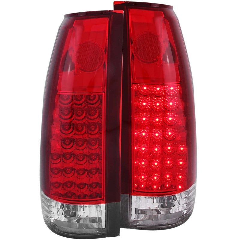 ANZO 311004 - ANZ311004 - ANZO 1999-2000 Cadillac Escalade LED Taillights Red Clear G2 - Shipped in Europe - Tuningsupply.com