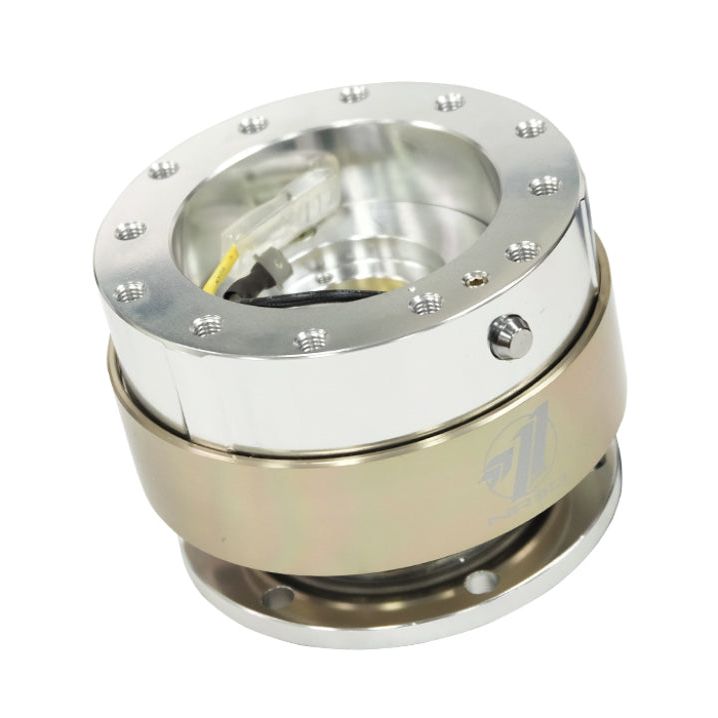 NRG SRK-100TI - NRGSRK-100TI - NRG Quick Release Gen 1.5 - Silver Body / Titanium Chrome Ring - Shipped in Europe - Tuningsupply.com