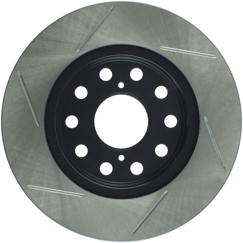 Stoptech 126.44072SL - STO126.44072SL - StopTech Power Slot 1/90-95 Toyota MR2 Rear Left SportStop Slotted Rotor - Shipped in Europe - Tuningsupply.com