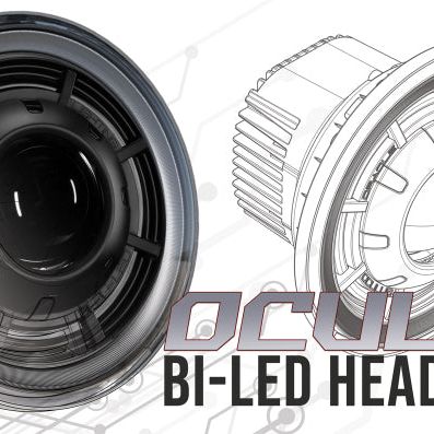 ORACLE Lighting 5876-001 - ORL5876-001 - Oracle Oculus 7in Bi-LED Projector Headlights for Jeep Wrangler JK - 6000K - Shipped in Europe - Tuningsupply.com