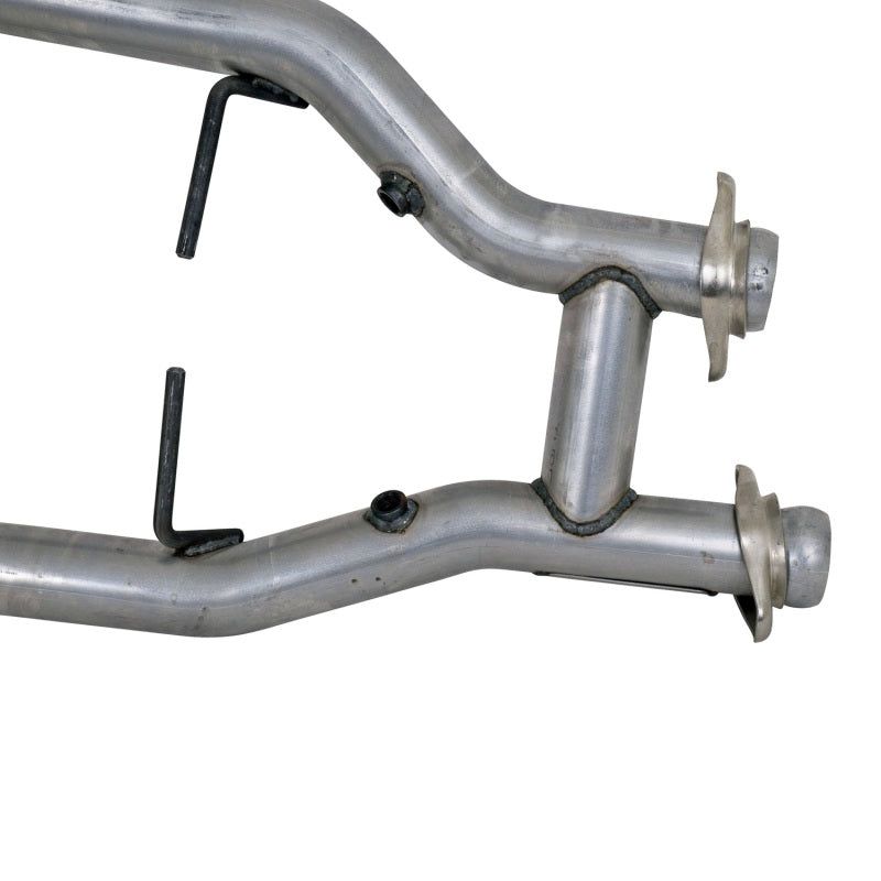BBK 1538 - BBK1538 - BBK 96-04 Mustang 4.6 GT / Cobra Short Mid H Pipe w Catalytic Converters 2-1/2 For Long Tube Headers - Shipped in Europe - Tuningsupply.com
