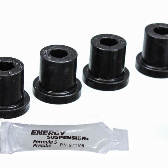 Energy Suspension 2.2118G - ENG2.2118G - Energy Suspension Aftermarket Shackle Set - Black - Shipped in Europe - Tuningsupply.com