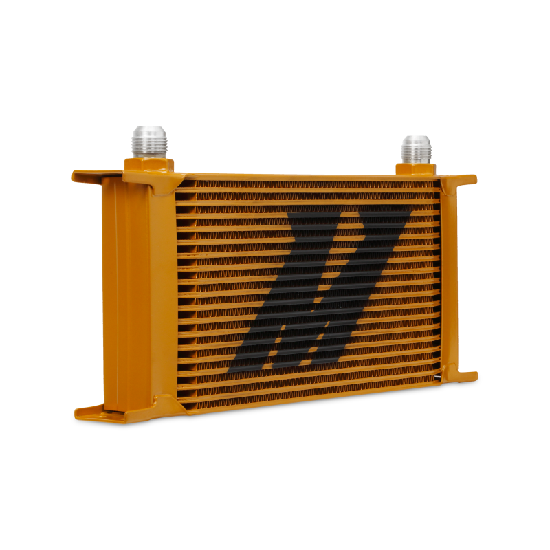 Mishimoto MMOC-19G - MISMMOC-19G - Mishimoto Universal 19 Row Oil Cooler - Gold - Shipped in Europe - Tuningsupply.com