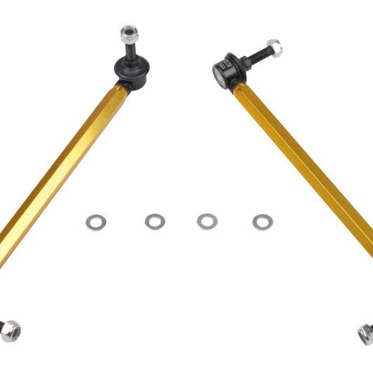 Whiteline KLC105 - WHLKLC105 - Whiteline 02-06 R53 & 06+ R56 Mini Cooper S Front Swaybar link kit-adjustable ball end links - Shipped in Europe - Tuningsupply.com