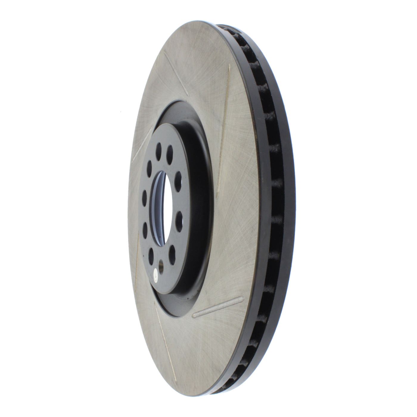 Stoptech 126.33062SL - STO126.33062SL - StopTech Power Slot 3/99-06 Audi TT/00-06 TT Quattro / 03-05 VW Golf GTi Left Front Slotted Rotor - Shipped in Europe - Tuningsupply.com