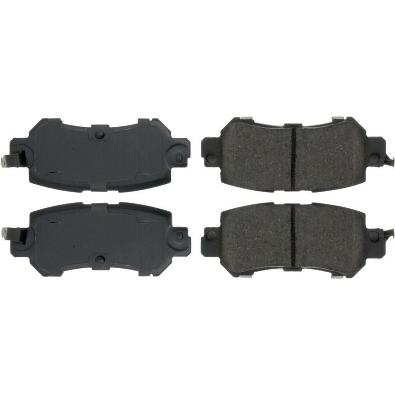 Stoptech 104.13820 - STO104.13820 - Posi-Quiet 10 / 12-17 Nissan GT-R Premium Semi-Metallic Front Brake Pads - Shipped in Europe - Tuningsupply.com