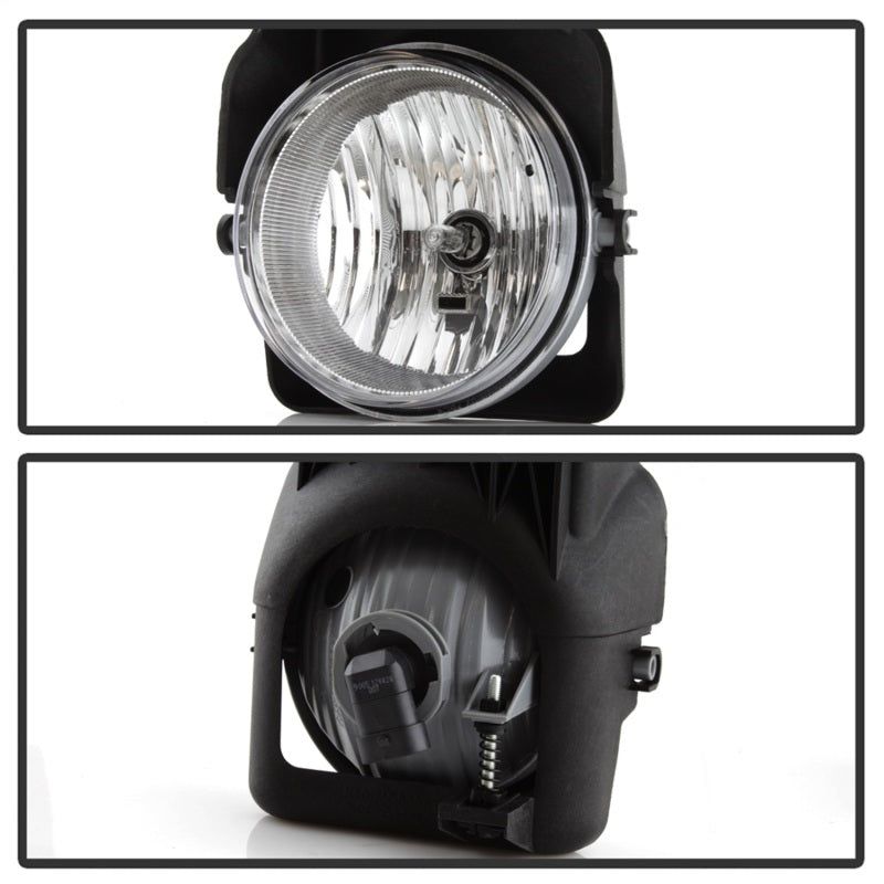 SPYDER 5020857 - SPY5020857 - Spyder GMC Sierra 1500/2500 03-06/Sierra 1500HD/2500HD 03-06 OEM Fog Lightswo/switch Clear FL-GS03-C - Shipped in Europe - Tuningsupply.com
