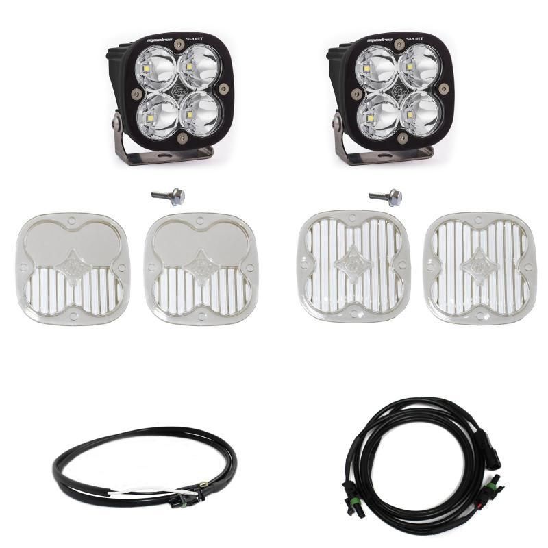 Baja Designs 447755UP - BAJ447755UP - Baja Designs 2021+ Ford Bronco A Piller Light Kit Squadron Sport Spot w/Upfitter - Shipped in Europe - Tuningsupply.com