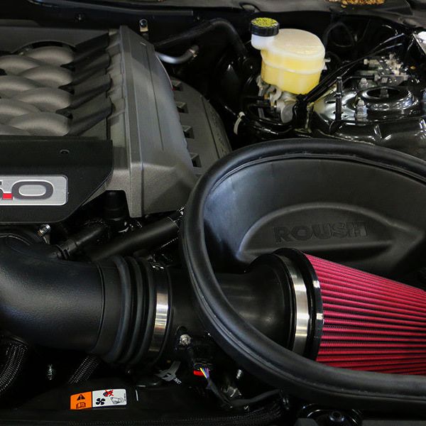 Roush 421826 - RSH421826 - Roush 2015-2017 Ford Mustang 5.0L Cold Air Kit - Shipped in Europe - Tuningsupply.com