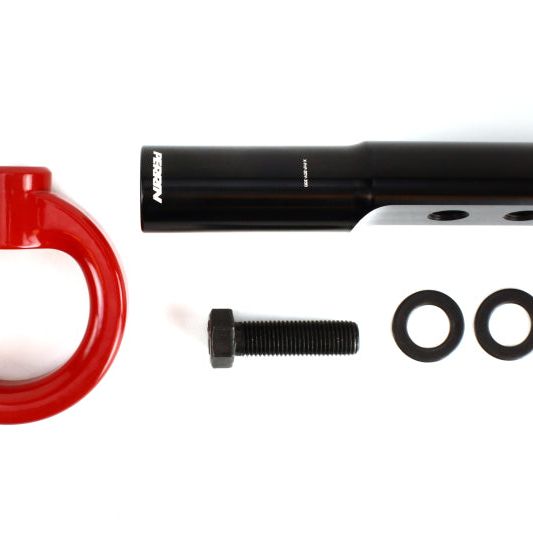 Perrin Performance PHP-BDY-231RD - PERPHP-BDY-231RD - PERRIN 17-21 Honda Civic Si/Type R/Touring/Hatchback Tow Hook Kit Front - Red - Shipped in Europe - Tuningsupply.com